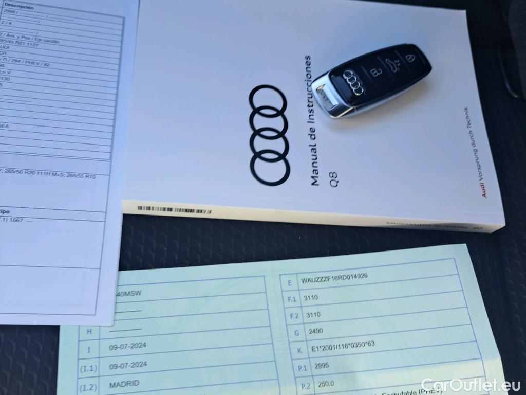  Audi  Q8 AUDI   S line plus 55 TFSIe 380 CV quattro tiptr/ 5P  #4