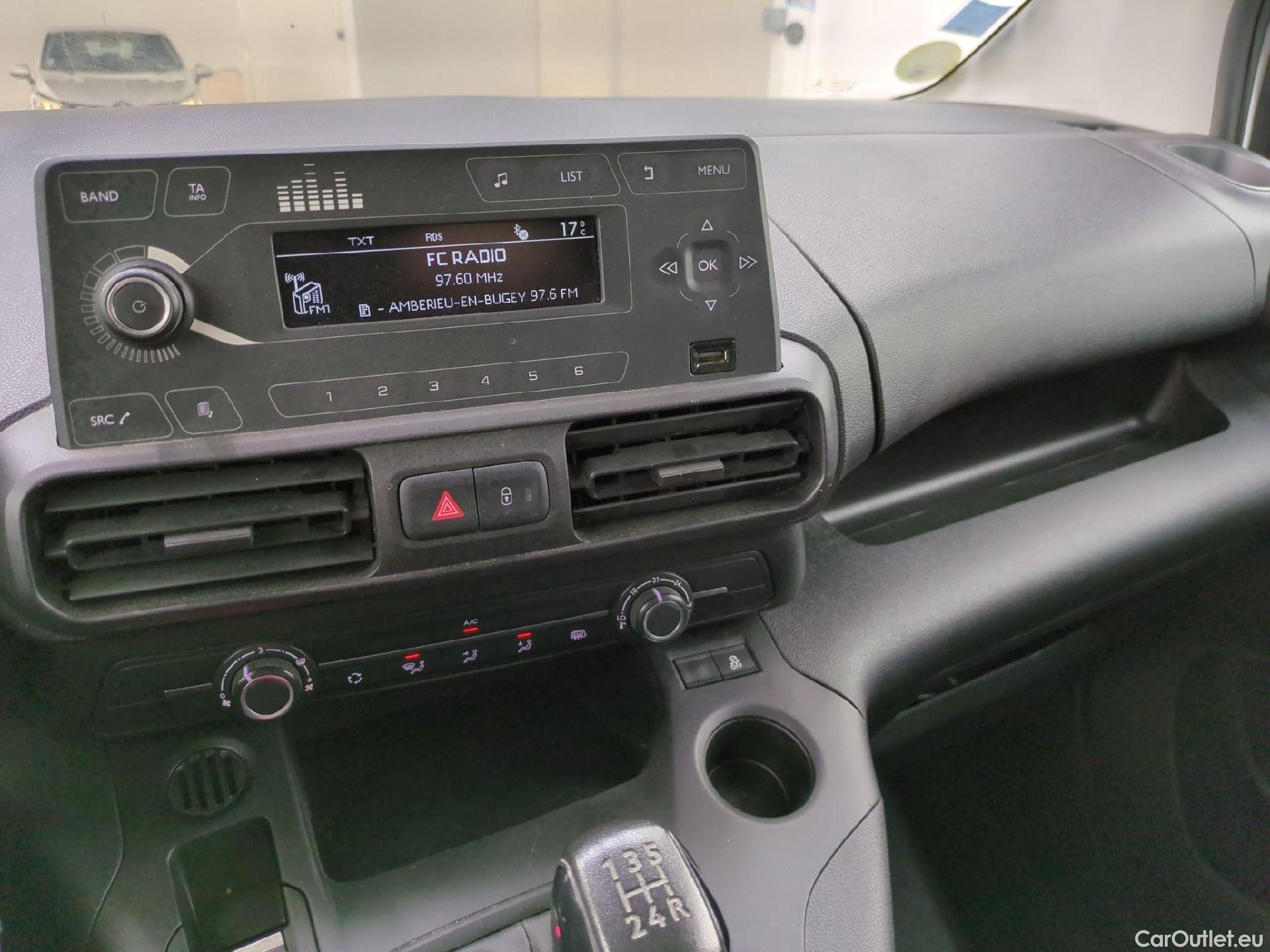  Citroen  Berlingo  Fourgon Club M 650 1.5 BlueHDi 75CV BVM5 E6dT #19