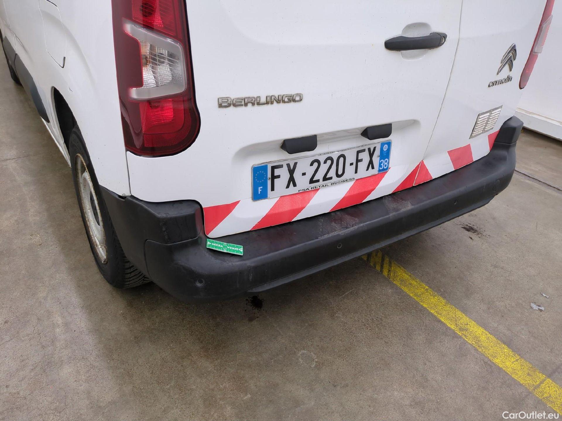  Citroen  Berlingo  Fourgon Club M 650 1.5 BlueHDi 75CV BVM5 E6dT #22
