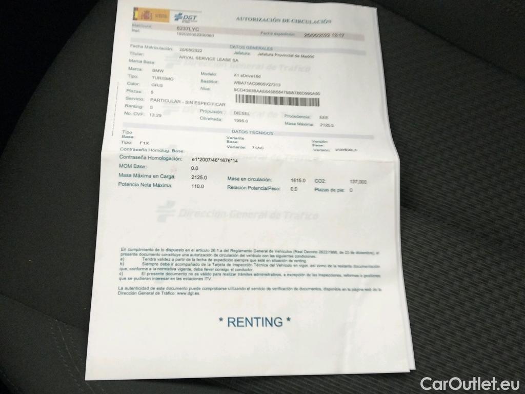  Bmw  X1 BMW  / 2019 / 5P / todoterreno sDrive18dA Corporate #15