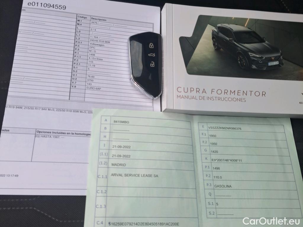  Cupra  Formentor  1.5 150CV MT6 E6d  #2