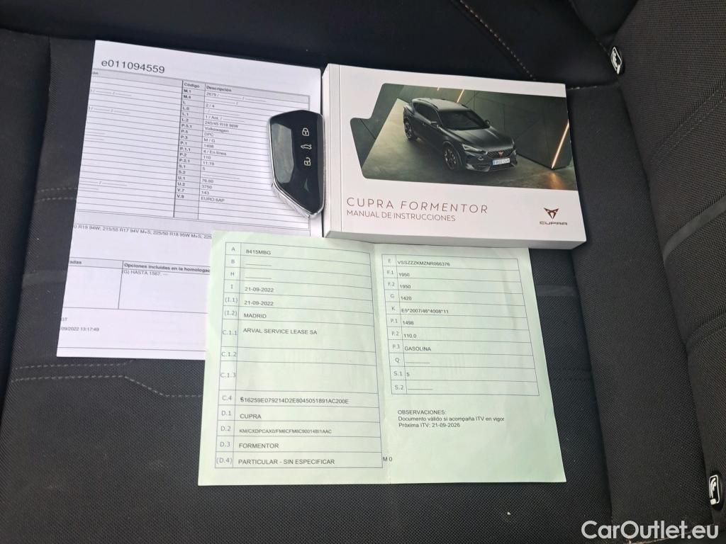  Cupra  Formentor  1.5 150CV MT6 E6d  #1