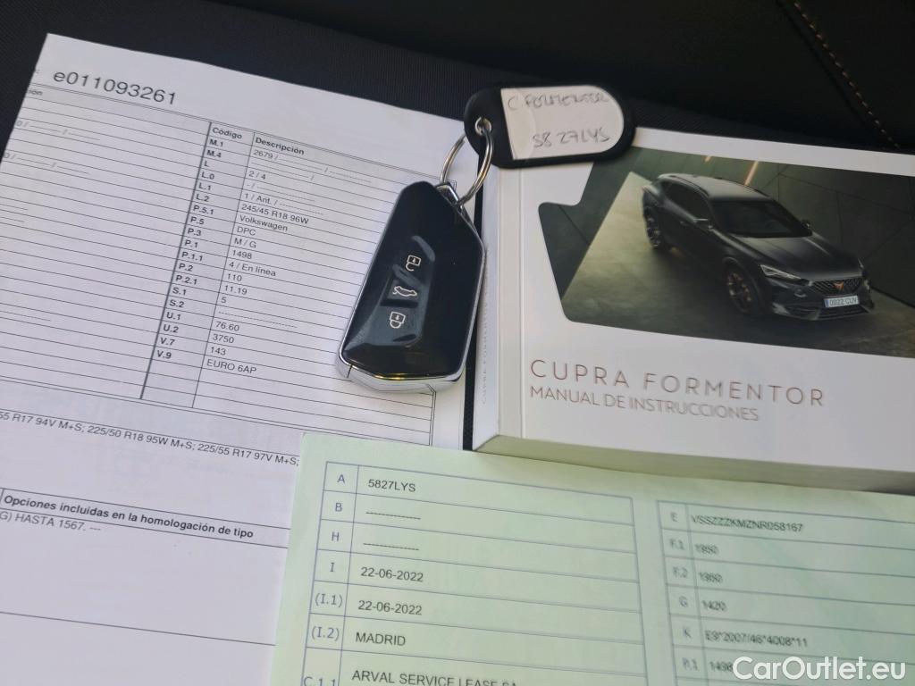  Cupra  Formentor CUPRA  / 2020 / 5P / todoterreno 1.5 TSI 110kW (150 CV) (AC3) #4
