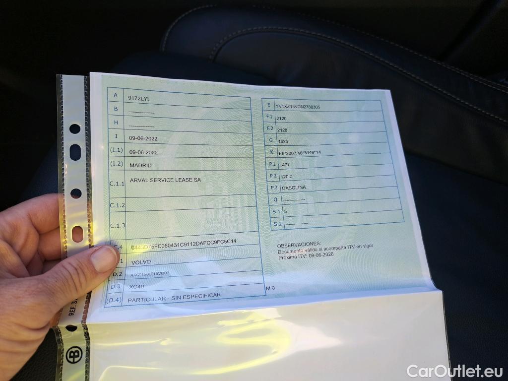  Volvo  XC 40 VOLVO XC40 / 2017 / 5P / todoterreno 1.5 T3 Inscription Auto #34