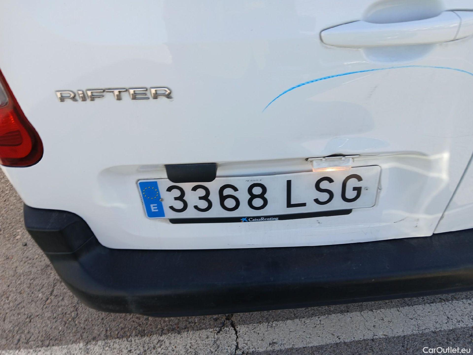 Peugeot  RIFTER PEUGEOT  / 2018 / 4P / combi Active Standard BlueHDi 73kW (IND) #26