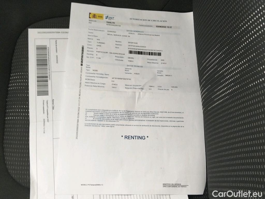  KIA  Sportage KIA  / 2022 / 5P / todoterreno 1.6 CRDi MHEV 100kW (136CV) Drive 4X2 #6