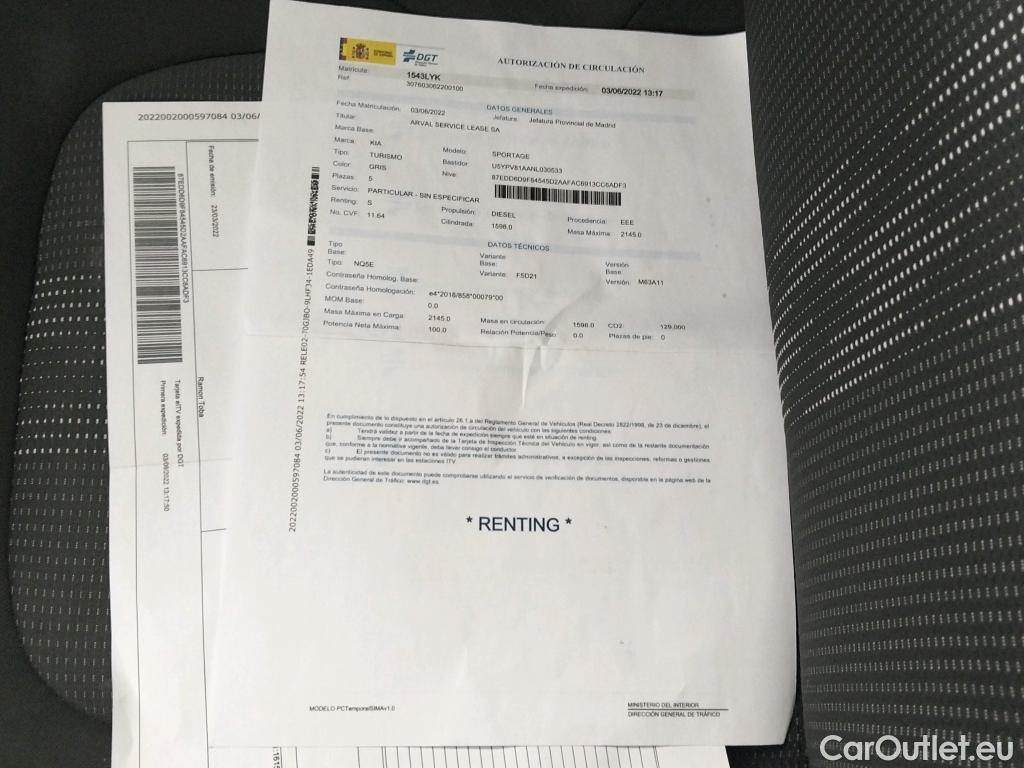  KIA  Sportage KIA  / 2022 / 5P / todoterreno 1.6 CRDi MHEV 100kW (136CV) Drive 4X2 #5