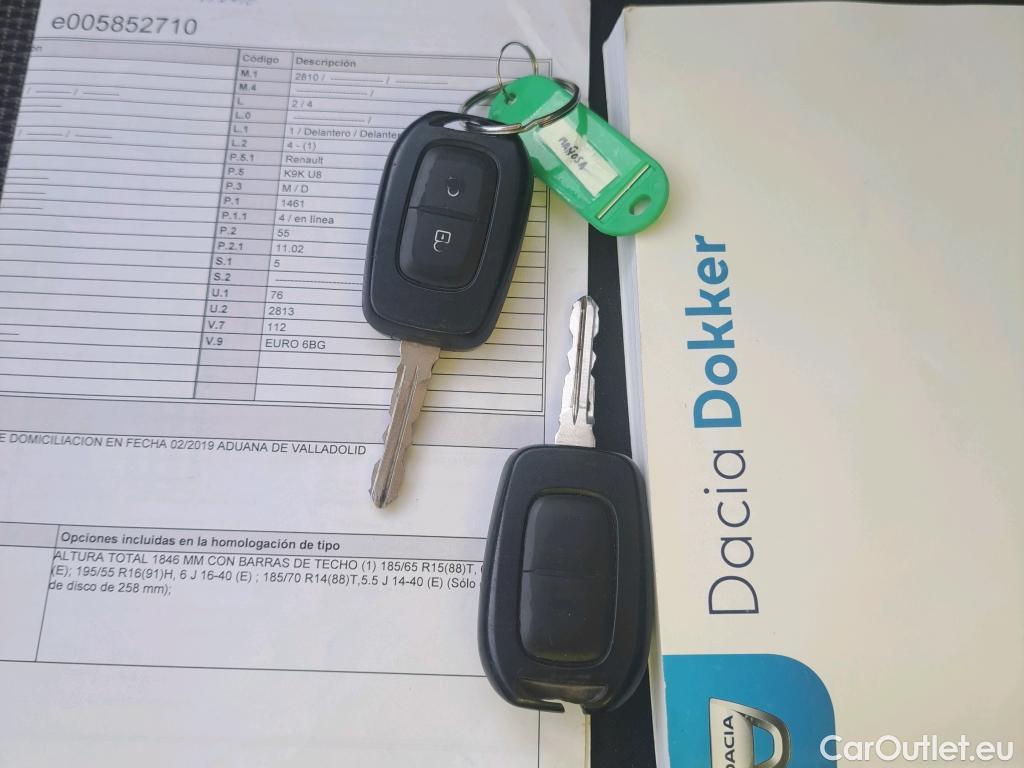  Dacia  Dokker DACIA  / 2013 / 4P / monovolumen compacto Essential Blue dCi 55kW (75CV) - 18 #52