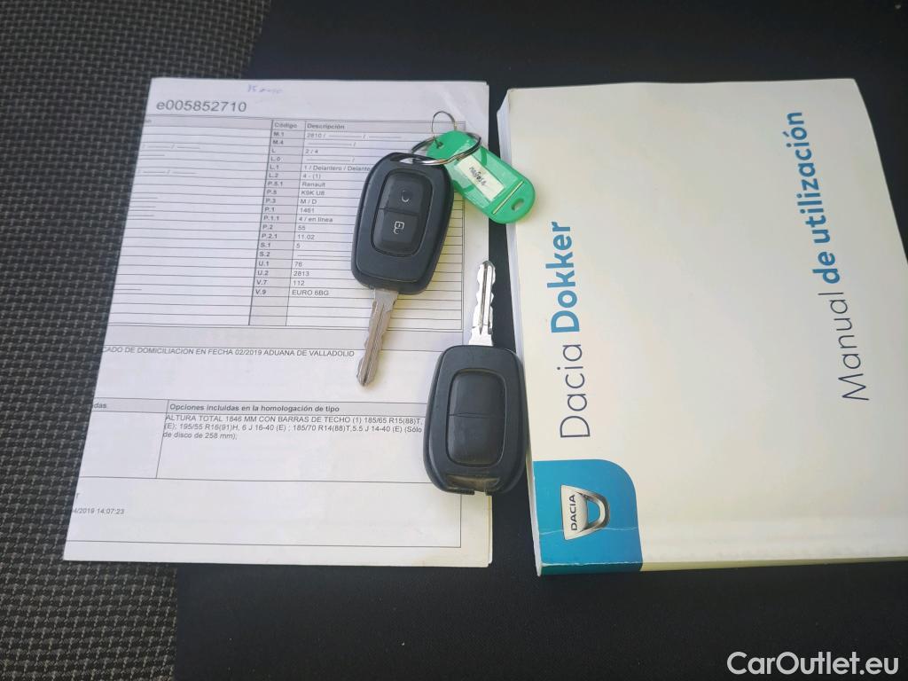  Dacia  Dokker DACIA  / 2013 / 4P / monovolumen compacto Essential Blue dCi 55kW (75CV) - 18 #51