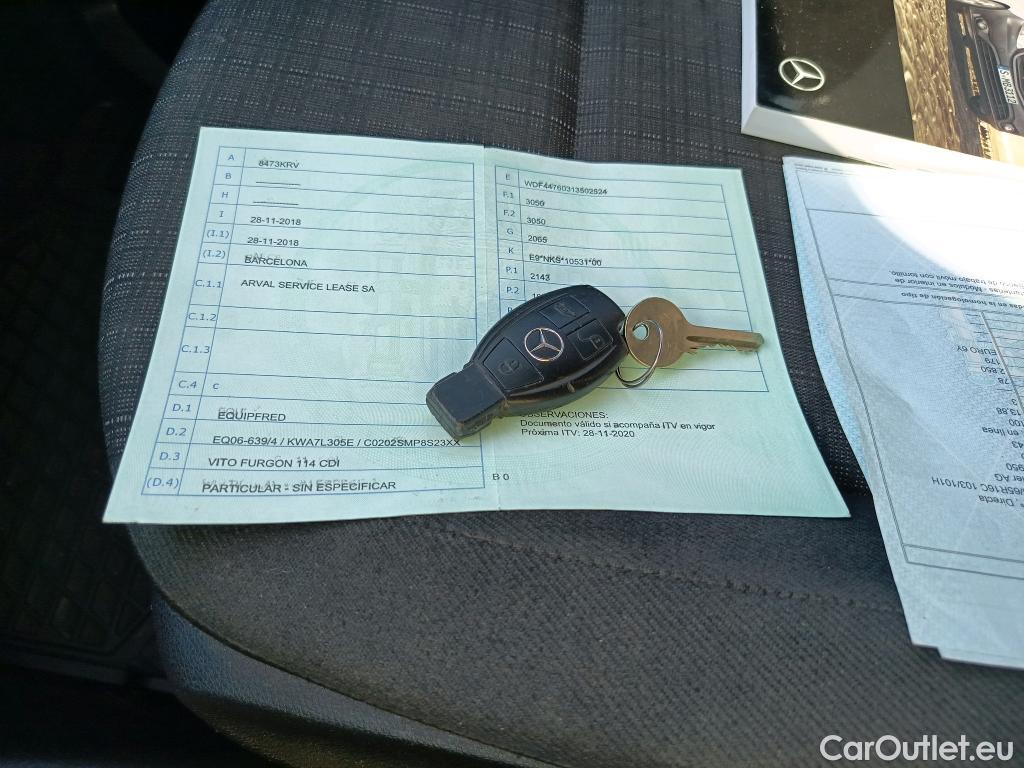  Mercedes  Vito MERCEDES-BENZ  / 2014 / 4P / furgón 114 CDI Larga #8