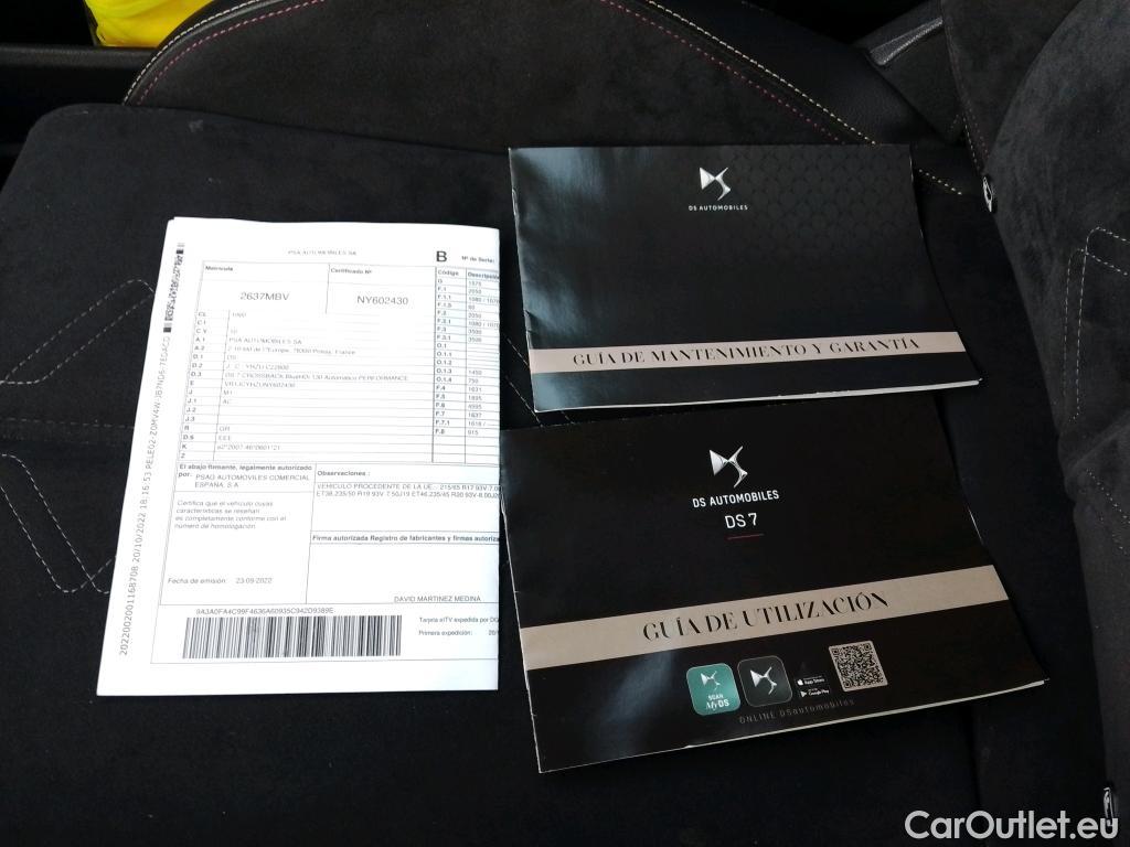 DS  DS7 DS DS 7 Crossback / 2017 / 5P / todoterreno BlueHDi DE 96kW (130CV) AT. PERF.LINE #19