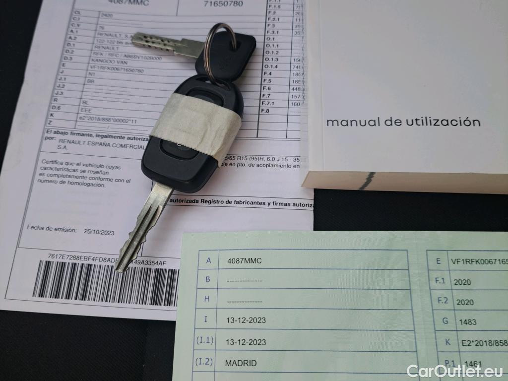  Renault  Kangoo  Furgón/2021/4P L1 1.5 Blue dCi 70kW (95CV) #4