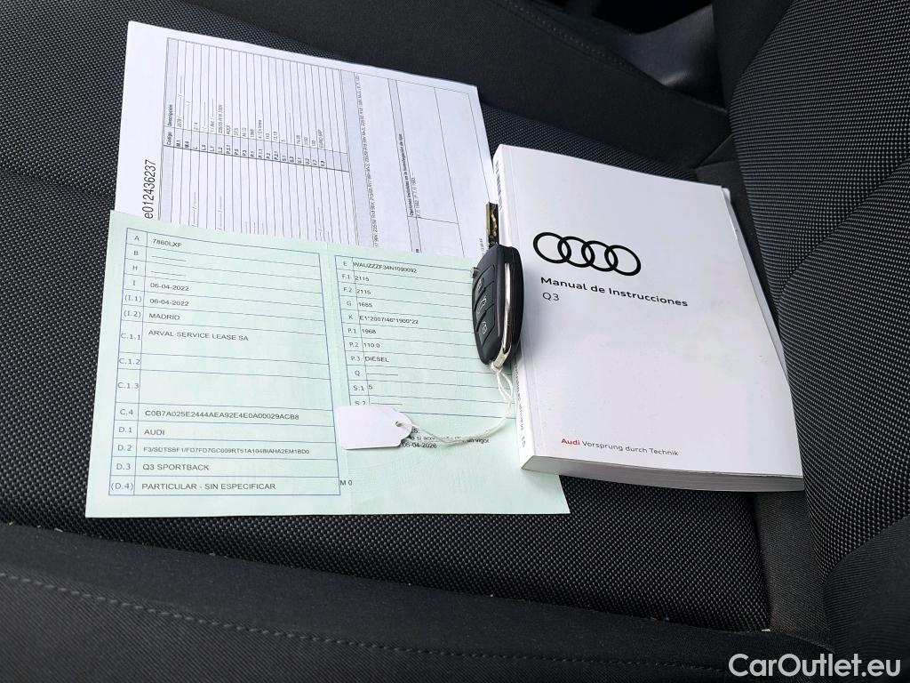  Audi  Q3 AUDI  Sportback / 2019 / 5P / todoterreno Advanced 35 TDI 110kW (150CV) S tronic #2