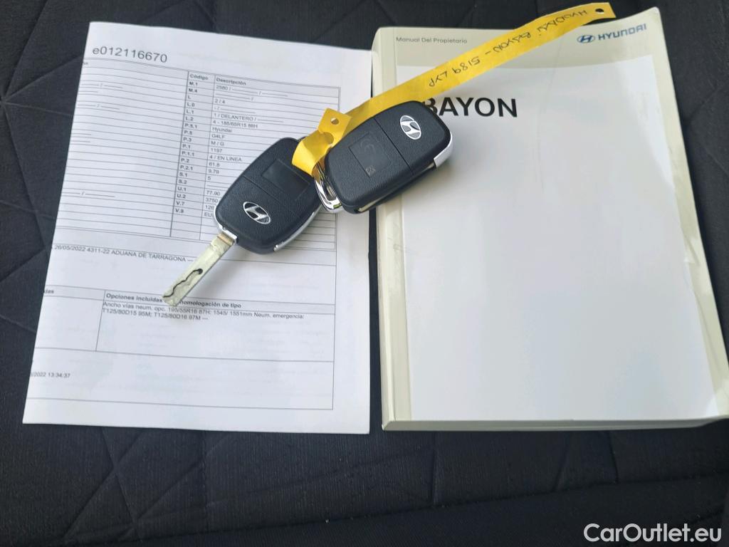  Hyundai  Bayon HYUNDAI  / 2021 / 5P / todoterreno 1.2 MPI Maxx #22