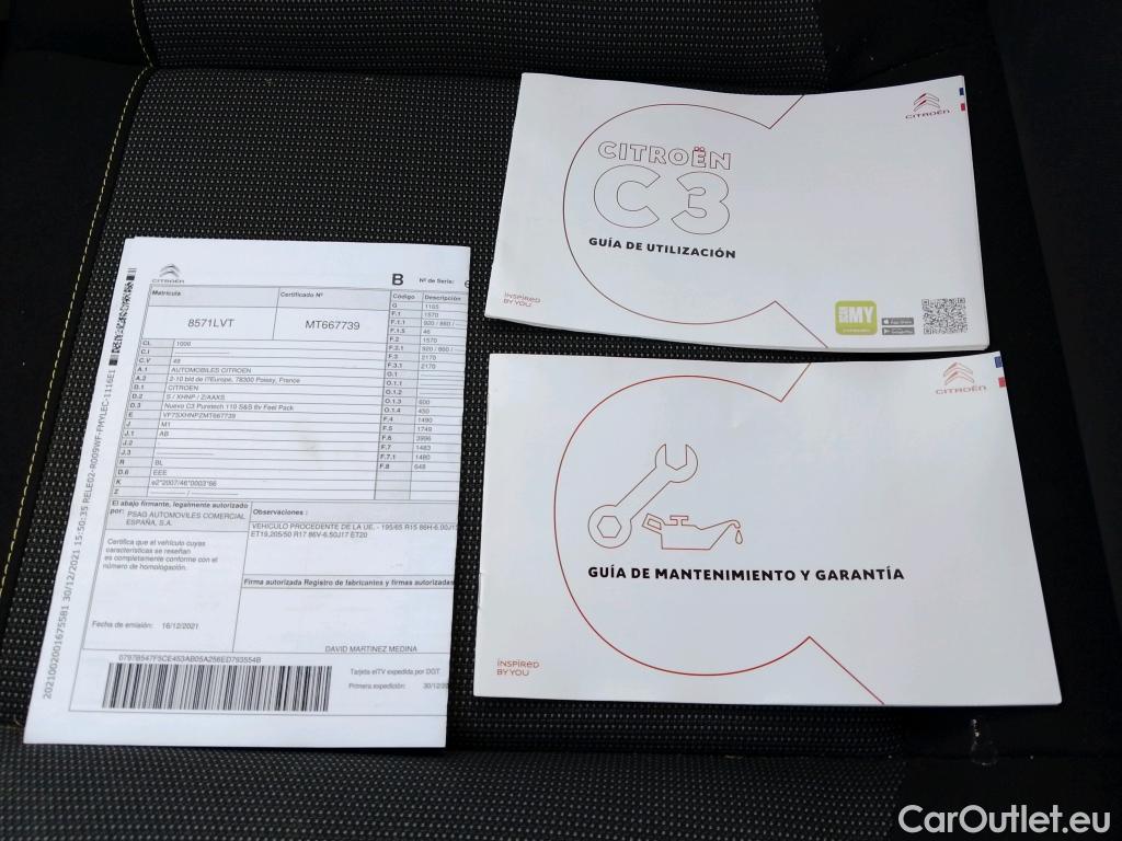  Citroen  C3 CITROEN  / 2020 / 5P / berlina con portón PureTech 81KW (110CV) S&S Feel Pack (AC2) #19