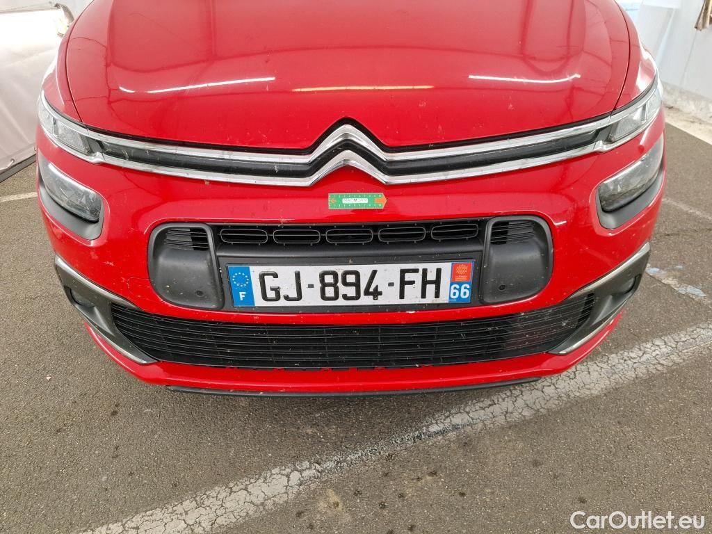  Citroen  C4 Grand Picasso /Spacetourer Shine 1.5 BlueHDi 130CV BVA8 E6d//Repeint en Rouge / Teinte SIV Blanc Banquise./ WHITE CAR REPAINT IN RED #126