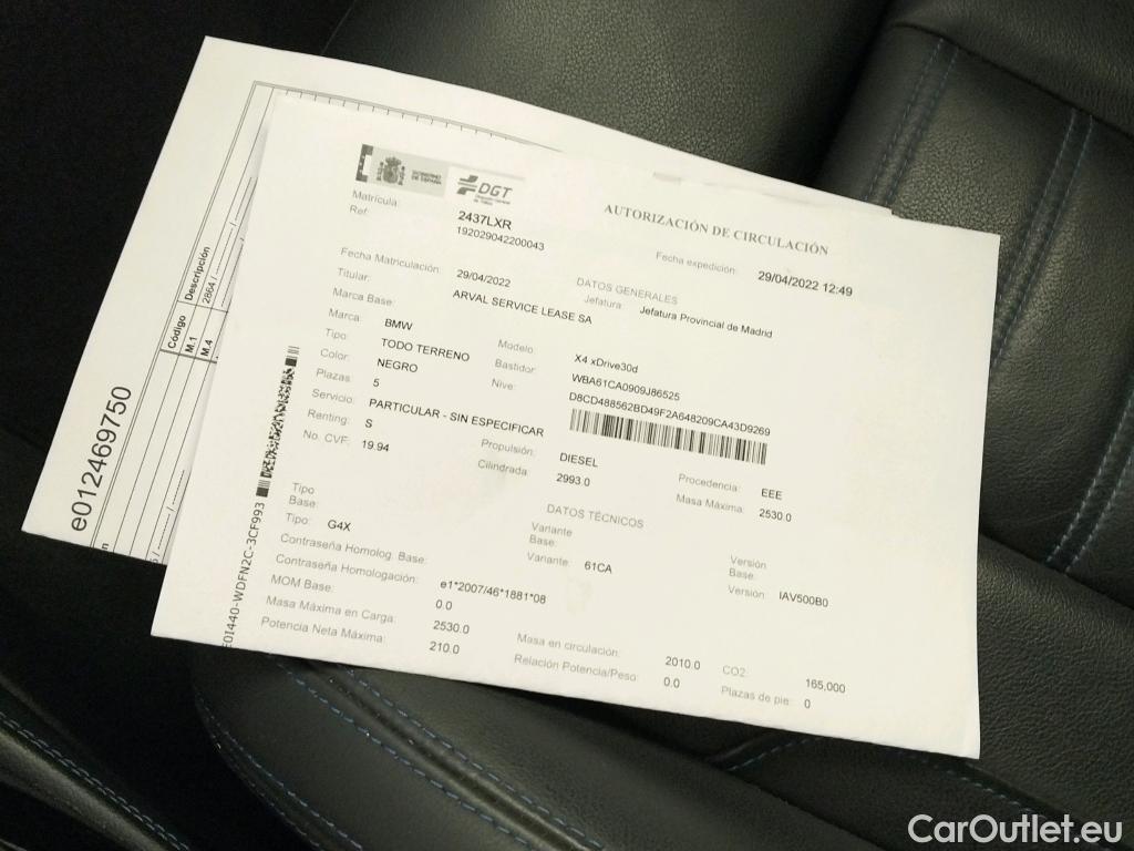  Bmw  X4 BMW  / 2021 / 5P / todoterreno xDrive30d #6