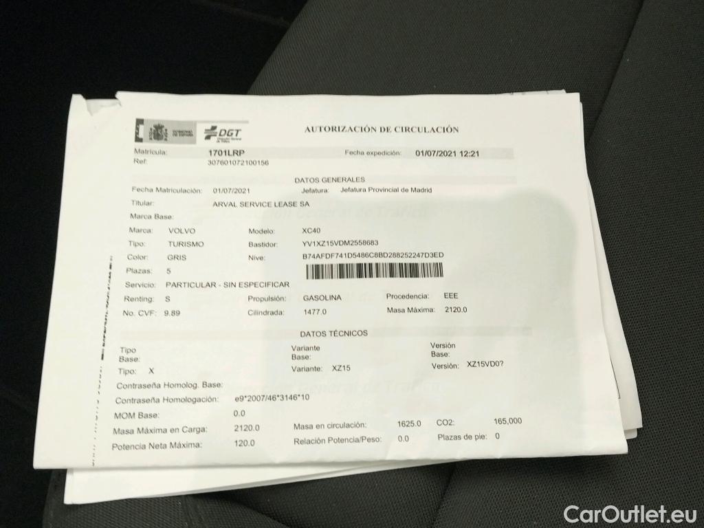  Volvo  XC 40 VOLVO XC40 / 2017 / 5P / todoterreno 1.5 T3 Momentum Pro Auto #15