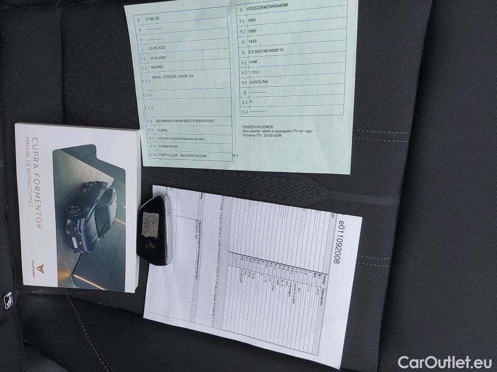  Cupra  Formentor CUPRA  / 2020 / 5P / todoterreno 1.5 TSI 110kW (150 CV) (AC) #1