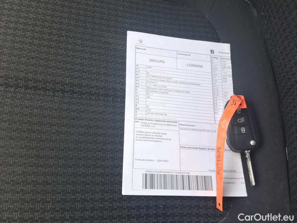  Peugeot  308 PEUGEOT  / 2017 / 5P / berlina con portón 5p Active Pack PureTech 110 S&S (AC) #1