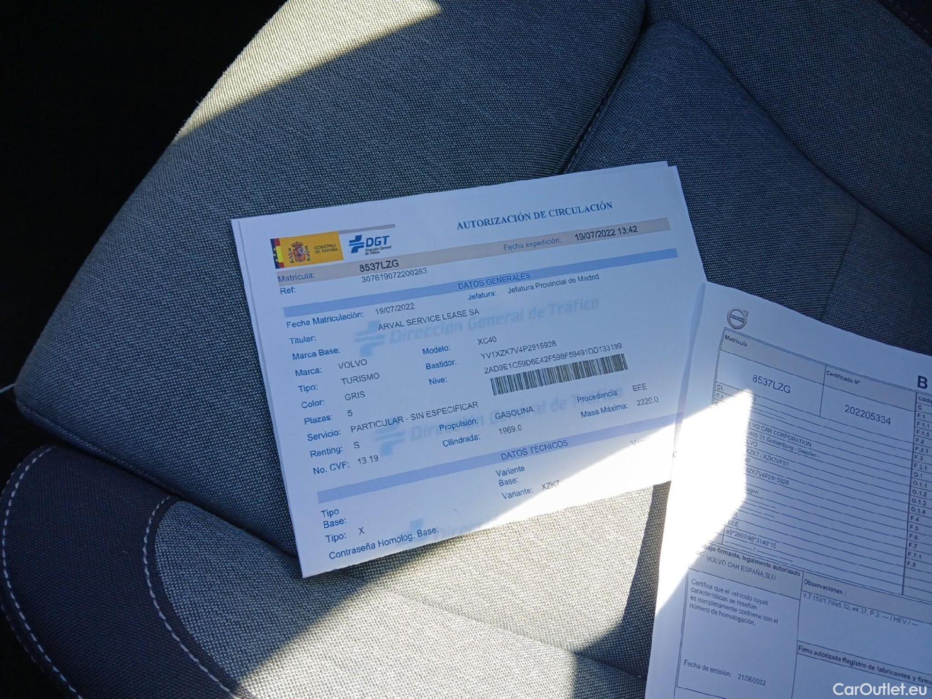  Volvo  XC 40 VOLVO XC40 / 2021 / 5P / todoterreno 2.0 B3 G Core Auto #3