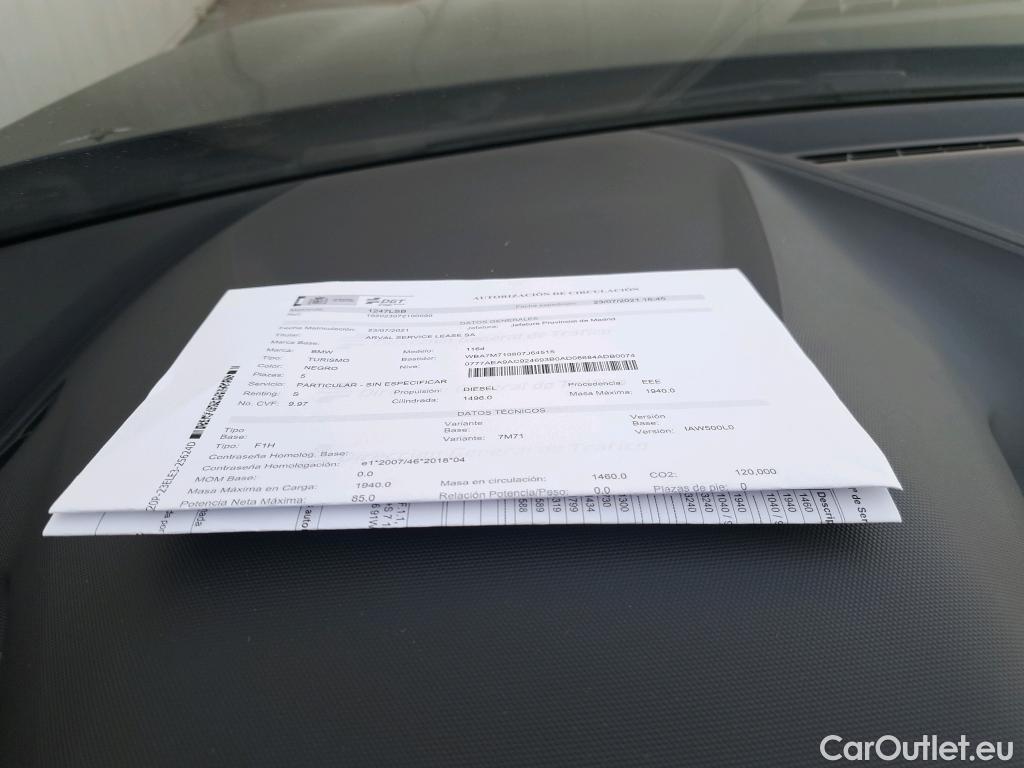  Bmw  Serie 1 BMW  / 2019 / 5P / berlina con portón 116d Business #7