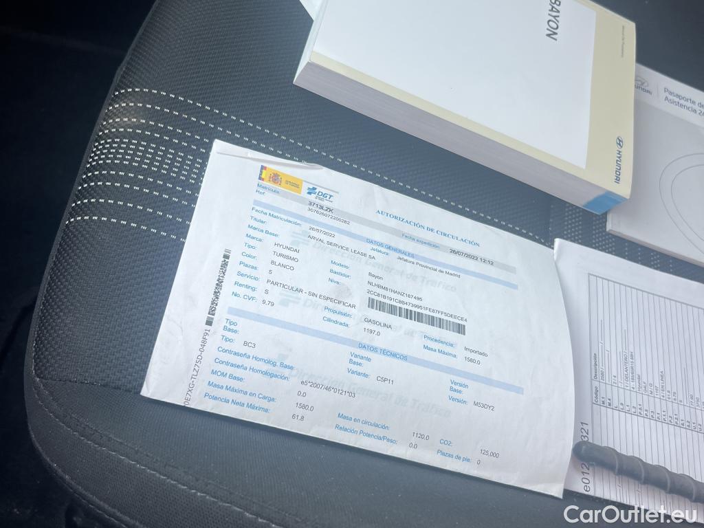  Hyundai  Bayon HYUNDAI  / 2021 / 5P / todoterreno 1.2 MPI Essence #5