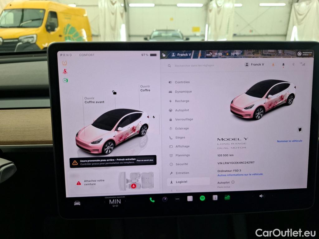  Tesla  Model Y TESLA  / 2020 / 5P / SUV Grand Autonomie Dual Motor AWD #28