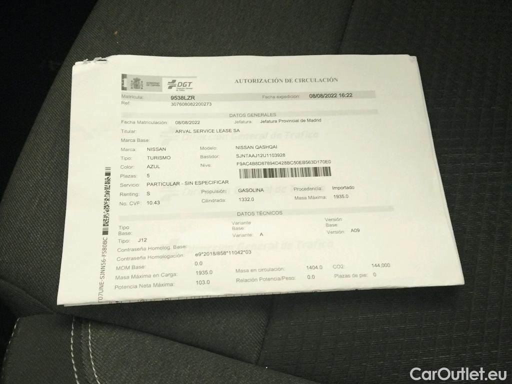  Nissan  Qashqai NISSAN  / 2021 / 5P / todoterreno DIG-T 103kW mHEV 4x2 N-GO(SP) #4