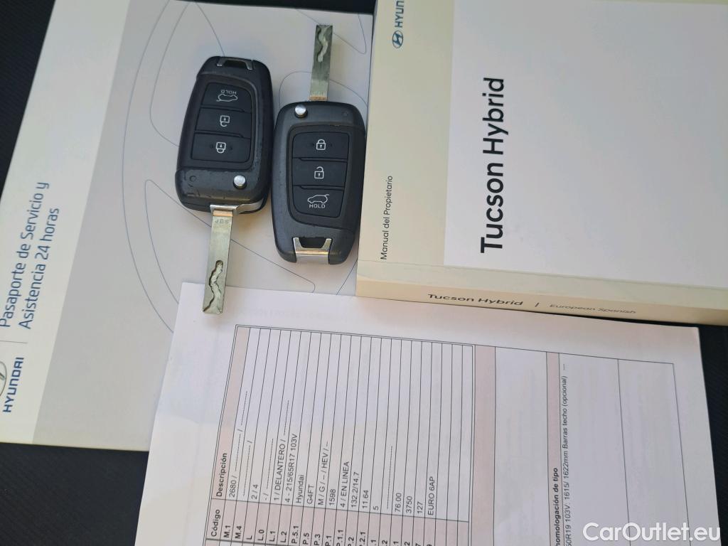  Hyundai  Tucson HYUNDAI  / 2020 / 5P / todoterreno 1.6 TGDI 169kW (230CV) HEV Maxx Sky Auto #17