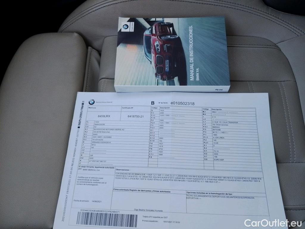  Bmw  X4 BMW  xDrive20d 16000€ OPCIONALES #29